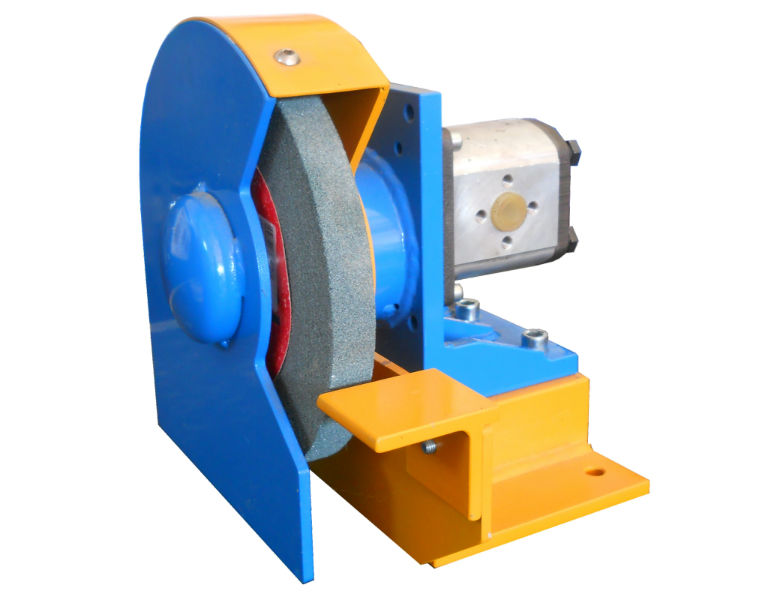 Hydraulic grinder with hydraulic motor